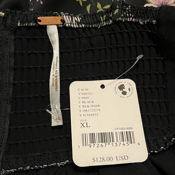 Free People In A Bubble Mini Dress In Black - Picture 6 of 9